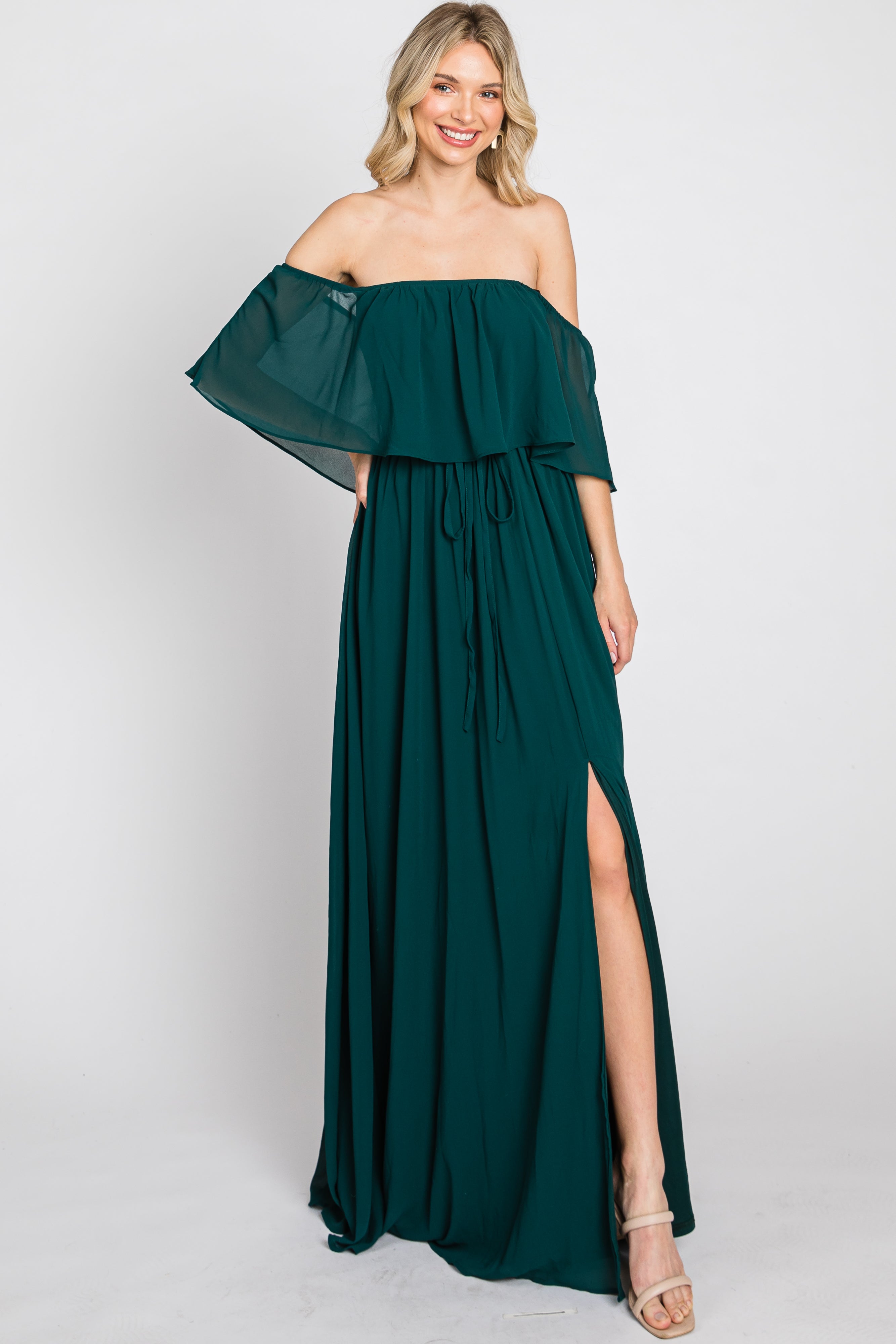 chinese dress ladies LaDivine 7493C Long Plus Size Dress – The Dress Outlet main image 0