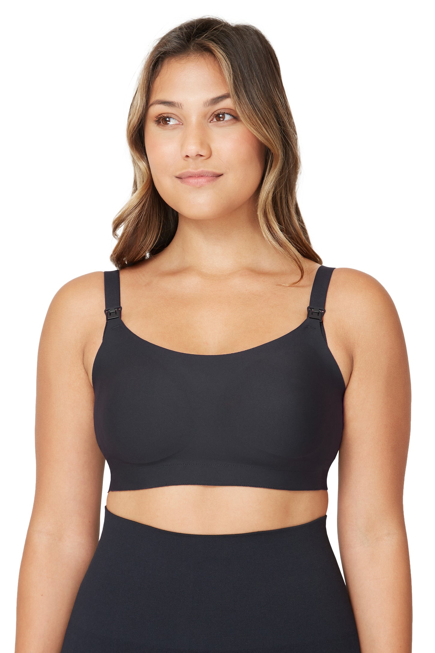 Black Belly Bandit Leakproof Nursing Bra