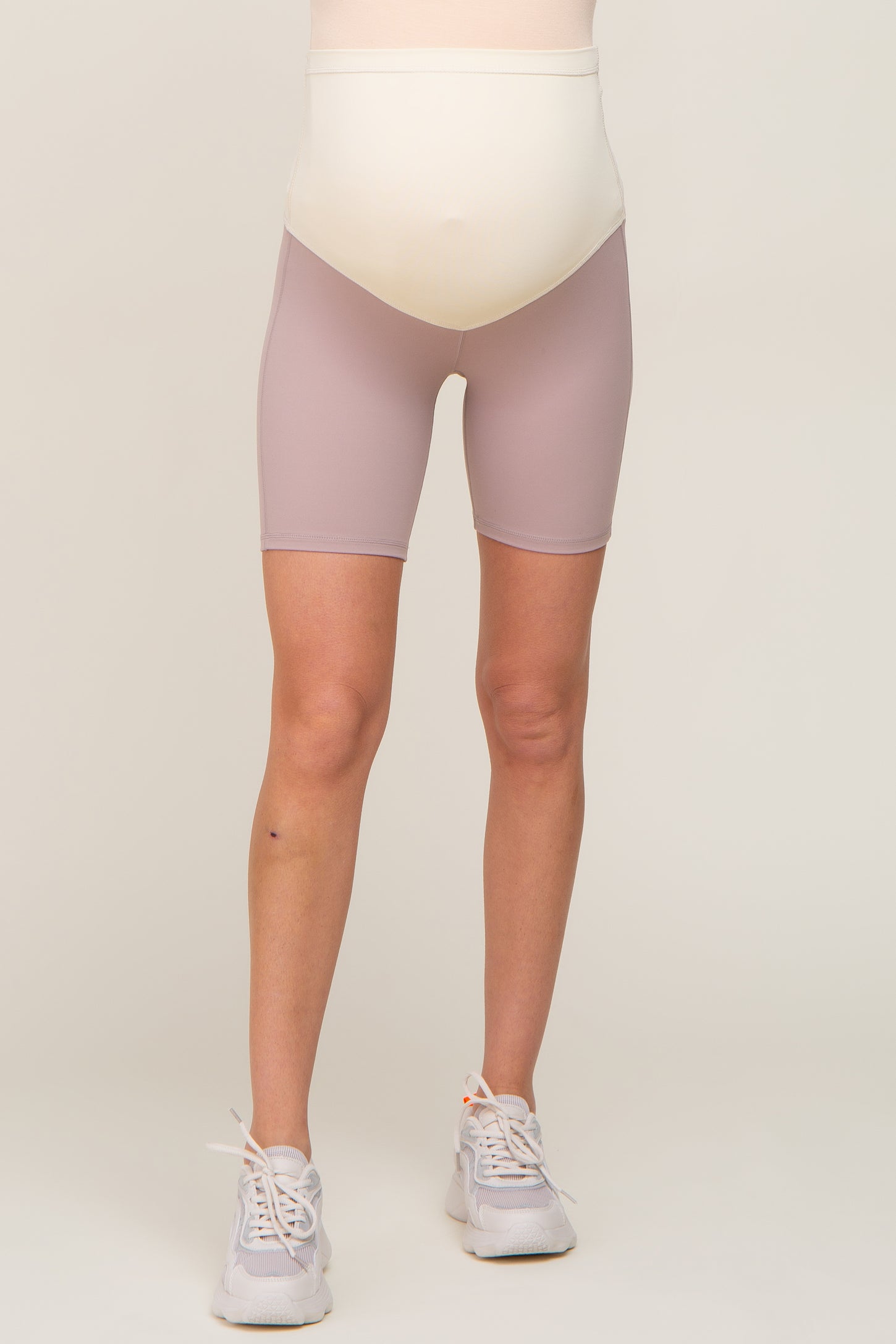Lavender Maternity Active Shorts