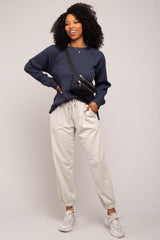 Grey Drawstring Sweatpants